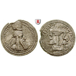 Sasaniden, Ardashir I., Drachme 224-240, ss+