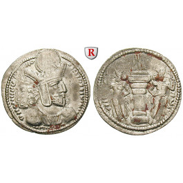 Sasaniden, Shapur I., Drachme 240-270, ss+