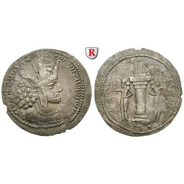 Sasaniden, Shapur I., Drachme 240-270, ss+