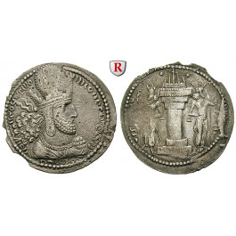 Sasaniden, Shapur I., Drachme 240-270, f.vz