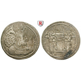 Sasaniden, Shapur I., Drachme 240-270, ss+