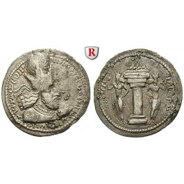 Sasaniden, Shapur I., Drachme 240-270, ss+