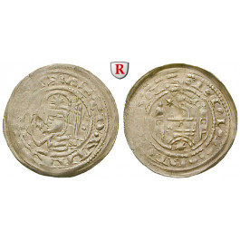 Brandenburg, Markgrafschaft, Otto II., Denar 1184-1205, f.vz