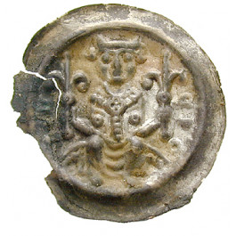 Hildesheim, Bistum, Konrad II.-Heinrich I., Brakteat 1221-1257, ss