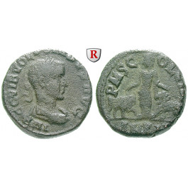 Römische Provinzialprägungen, Thrakien-Donaugebiet, Viminacium, Volusianus, Bronze Jahr 13 = 251-252, f.ss