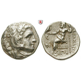 Makedonien, Königreich, Alexander III. der Grosse, Drachme 310-301 v.Chr., ss+