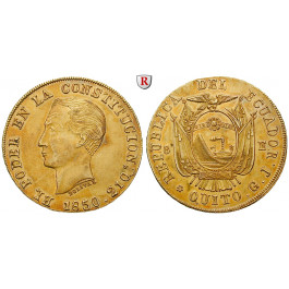 Ecuador, Republik, 8 Escudos 1850