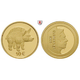 Luxemburg, Henri, 10 Euro 2006, 3,11 g fein, PP