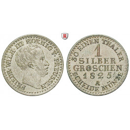 Brandenburg-Preussen, Königreich Preussen, Friedrich Wilhelm III., Silbergroschen 1825, vz