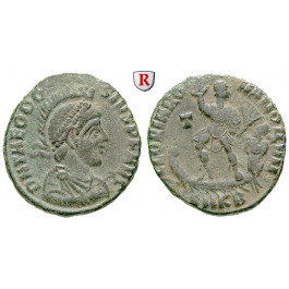 Römische Kaiserzeit, Theodosius I., Bronze 379-383, ss