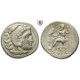 Makedonien, Königreich, Alexander III. der Grosse, Drachme 310-301 v.Chr., f.vz
