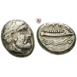 Phönizien, Arados, Stater 4. Jh.v.Chr., s-ss