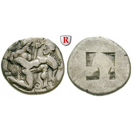 Thrakische Inseln, Thasos, Stater 550-463 v.Chr., ss+