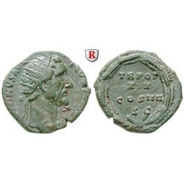 Römische Kaiserzeit, Antoninus Pius, Dupondius 155-156, ss
