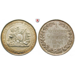 Schützen, Deutschland, Silbermedaille 1898, ss