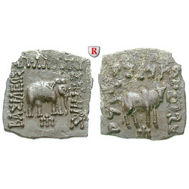 Baktrien und Indien, Königreich Baktrien, Apollodotos I., Hemidrachme ca. 160-150 v.Chr., ss+