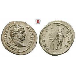 Römische Kaiserzeit, Caracalla, Denar 213, ss