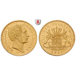 Bayern, Königreich, Maximilian II., Dukat 1851, vz