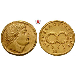 Römische Kaiserzeit, Constantinus I., Solidus 326, vz