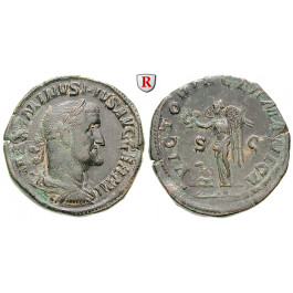 Römische Kaiserzeit, Maximinus I., Sesterz 237, ss-vz