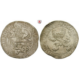 Niederlande, Holland, Löwentaler 1601 über 1599, ss-vz