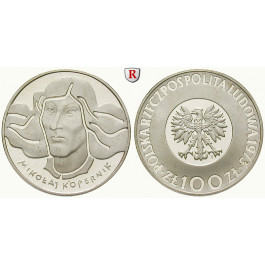 Polen, Volksrepublik, 100 Zlotych 1973, PP