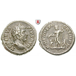 Römische Kaiserzeit, Septimius Severus, Denar 209, ss