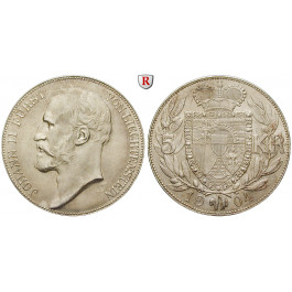Liechtenstein, Johann II., 5 Kronen 1904, vz-st