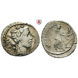 Römische Republik, C. Vibius Pansa, Denar 48 v.Chr., ss