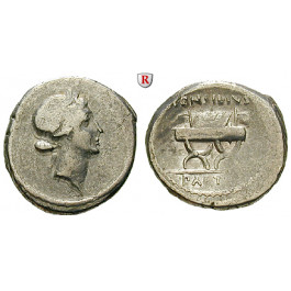 Römische Republik, C. Considius Paetus, Denar 46 v.Chr., f.ss