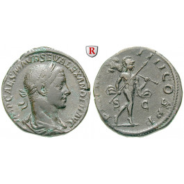 Römische Kaiserzeit, Severus Alexander, Sesterz 225, ss+