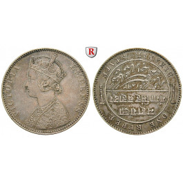 Indien, Bikanir, Victoria, Rupee 1892, ss+