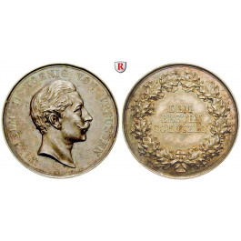 Brandenburg-Preussen, Königreich Preussen, Wilhelm II., Silbermedaille o.J., vz-st
