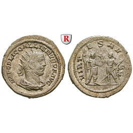 Römische Kaiserzeit, Gallienus, Antoninian 255-256, f.vz