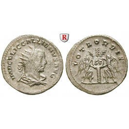 Römische Kaiserzeit, Gallienus, Antoninian 253-254, ss-vz/vz