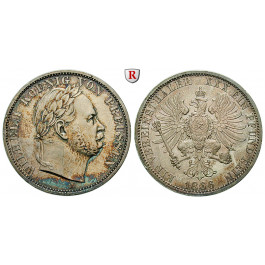 Brandenburg-Preussen, Königreich Preussen, Wilhelm I., Siegestaler 1866, st