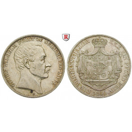 Schaumburg, Schaumburg-Lippe, Georg Wilhelm, Vereinstaler 1860, ss-vz
