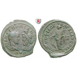 Römische Provinzialprägungen, Thrakien-Donaugebiet, Markianopolis, Gordianus III., Bronze 238-244, ss