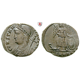 Römische Kaiserzeit, Constantinus I., Follis 332-336, vz