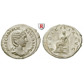Römische Kaiserzeit, Otacilia Severa, Frau Philippus I., Antoninian 244-246, st