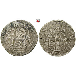 Niederlande, Zeeland, Löwentaler 1599, ss-vz