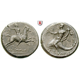 Italien-Kalabrien, Taras (Tarent), Didrachme 235-228 v.Chr., ss/ss-vz