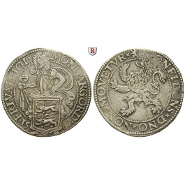 Niederlande, Friesland, Löwentaler 1589, ss+