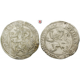 Niederlande, Holland, Löwentaler 1576, ss+
