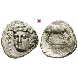 Thessalien, Larissa, Drachme um 350-320 v.Chr., vz