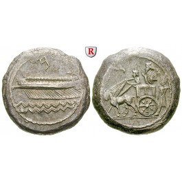 Phönizien, Sidon, Baalshallim II., Doppelschekel 370-358 v.Chr., ss-vz