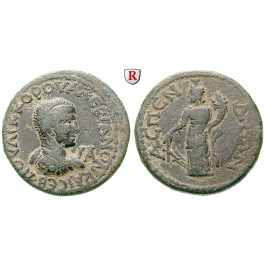 Römische Provinzialprägungen, Pamphylien, Aspendos, Valerianus II., Bronze 253-255, ss