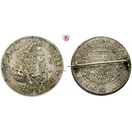 Römisch Deutsches Reich, Leopold I., Taler 1694, f.vz/vz