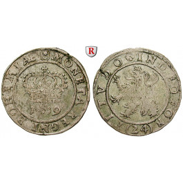 Böhmen, Königreich, Stände von Böhmen und Mähren, 24 Kreuzer 1619, ss