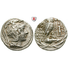 Attika, Athen, Tetradrachme 148-147 v.Chr., ss